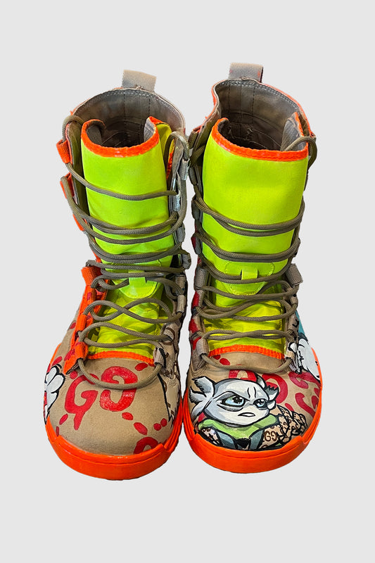 AOKI 1OF1 MASA NEON BOOTS #988