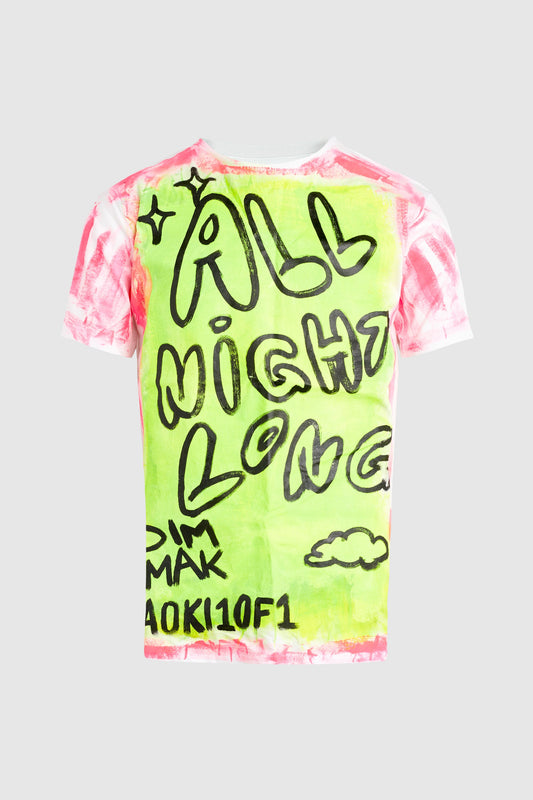 BASSJACKERS I WANNA RAVE LIGHTNING TEE #159