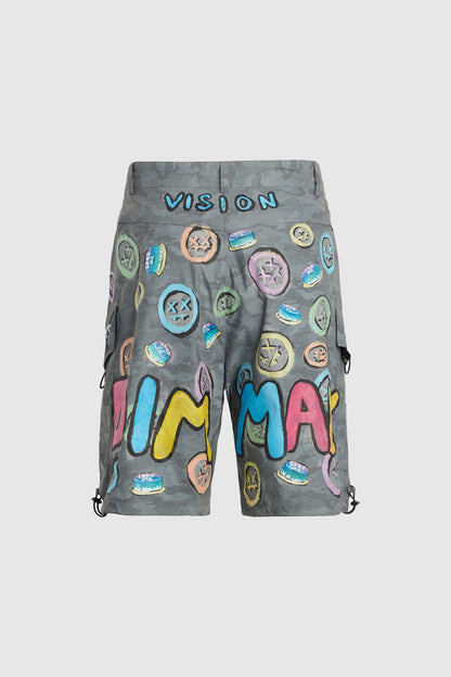 Dim Mak vs Vision vs Fang Face Camo Shorts #54