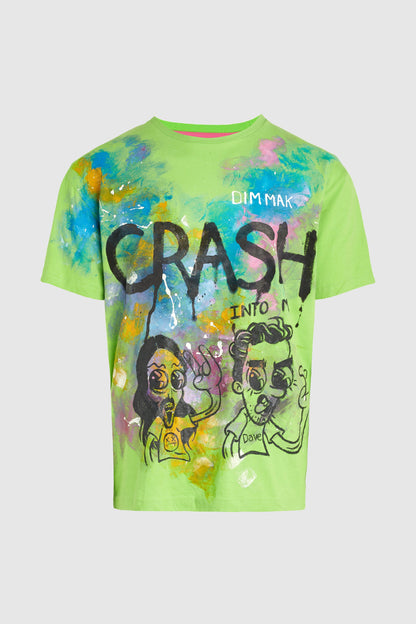 Steve Aoki + Darren Criss Crash Into Me Painted Tee #55