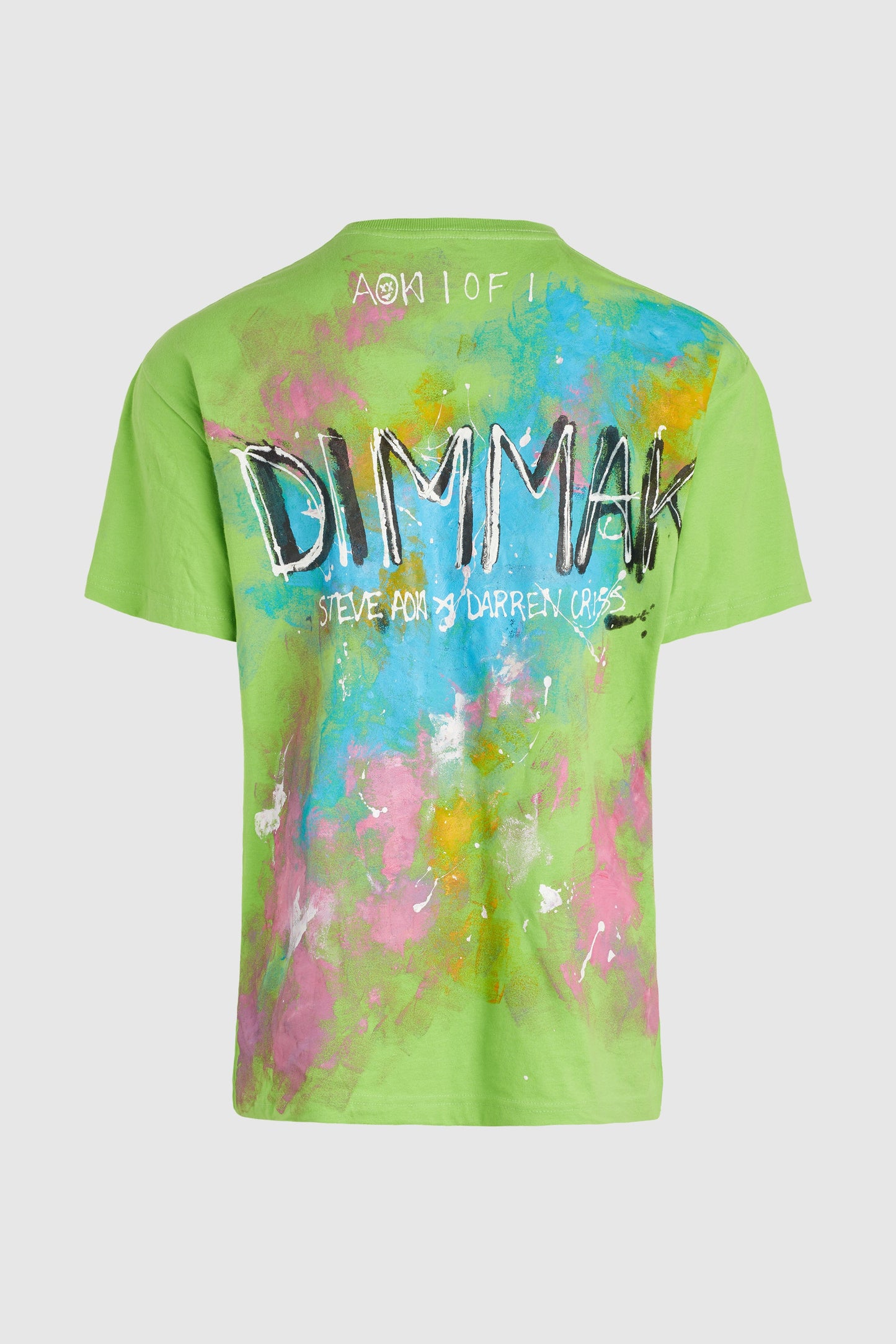 Steve Aoki + Darren Criss Crash Into Me Painted Tee #55