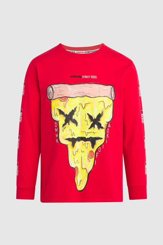 PIZZA AOKI LONGSLEEVE SHIRT #138