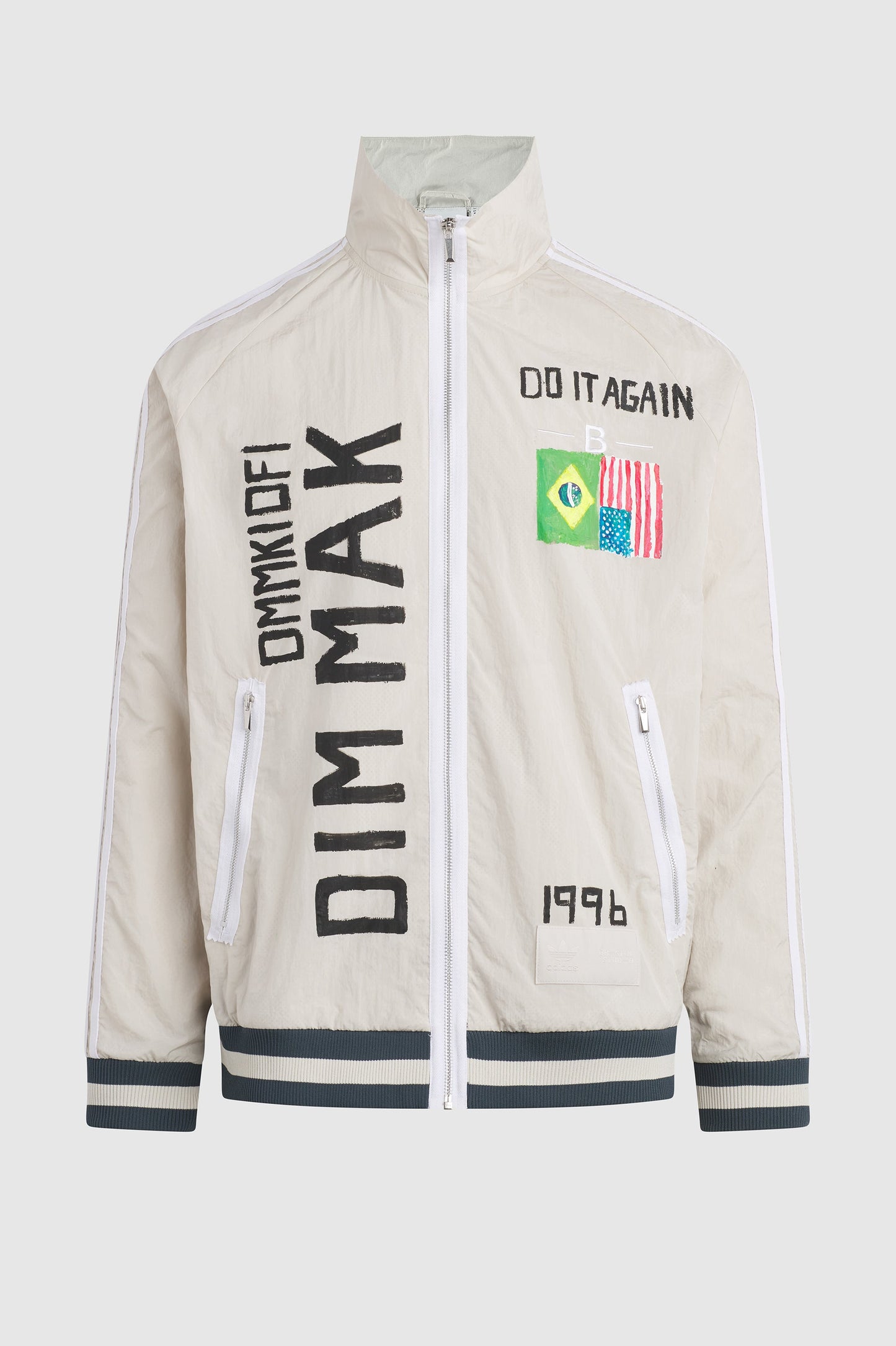 DO IT AGAIN ALOK & STEVE AOKI WINDBRAKER JACKET  #136