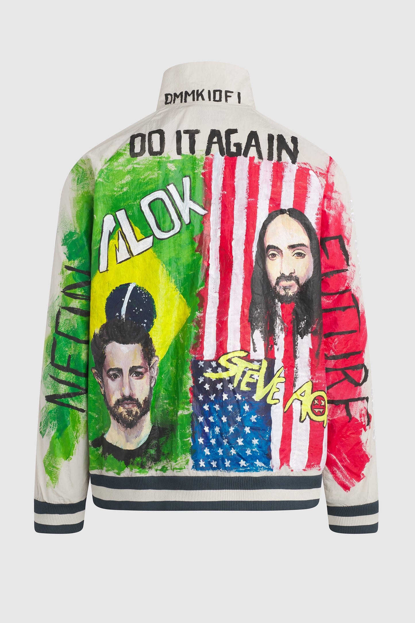 DO IT AGAIN ALOK & STEVE AOKI WINDBRAKER JACKET  #136