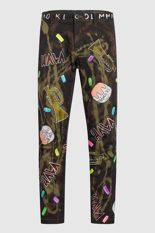 HAVA x AOKI TIE DYE ICON PANTS #78