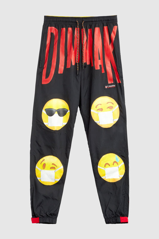 Dim Mak X Columbia - Emoji Nylon Joggers #237