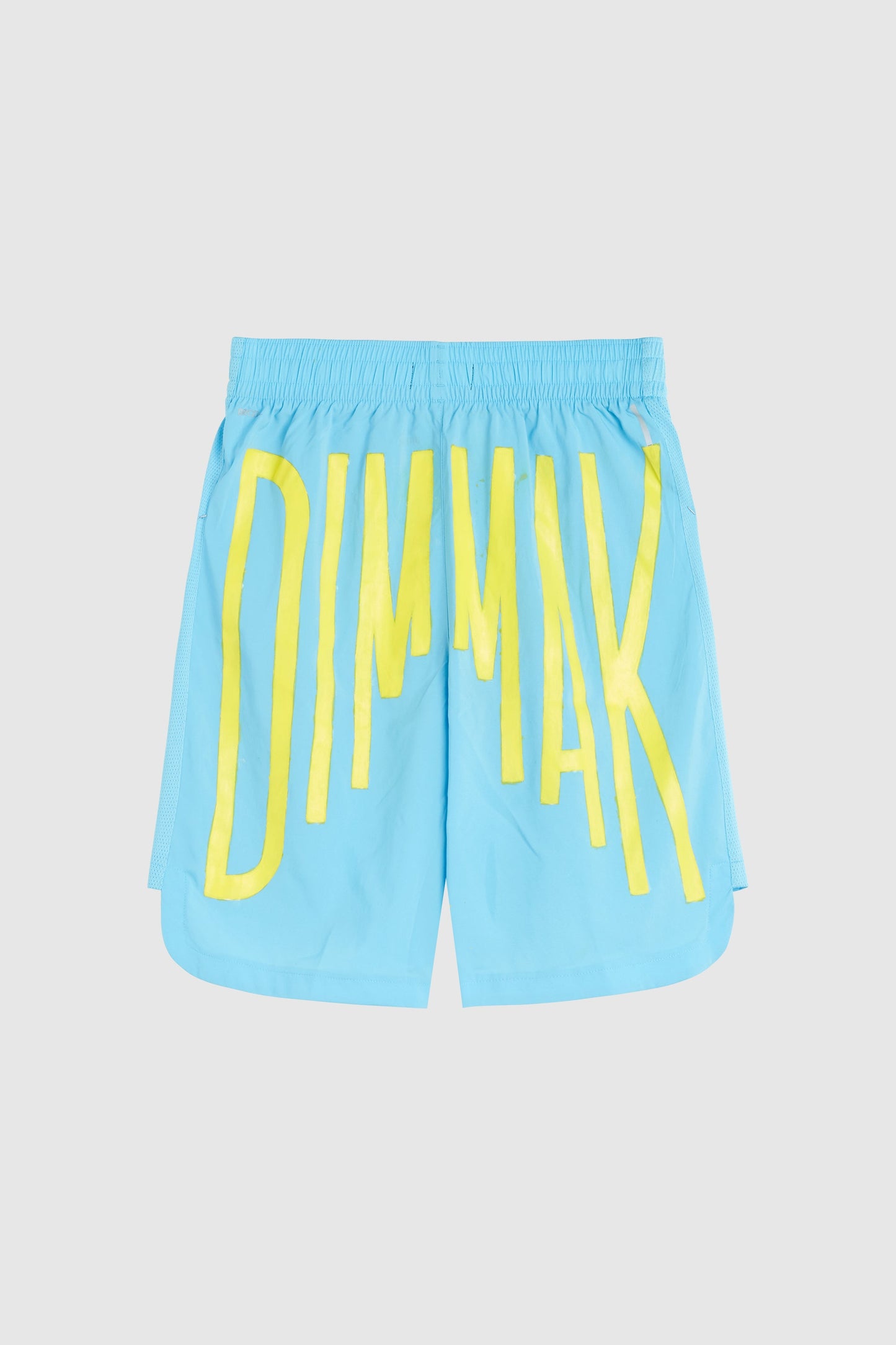 BLUE DIM MAK EMOJI SHORTS #254