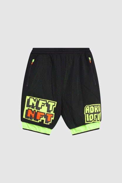 AOKI 1 OF 1 CRYPTOPUNK 9192 MESH SHORTS #709