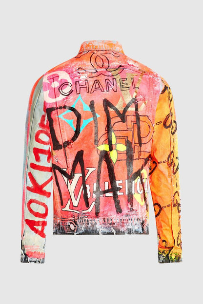 DMMK BOOTLEG INSIGNIA DENIM JACKET #174